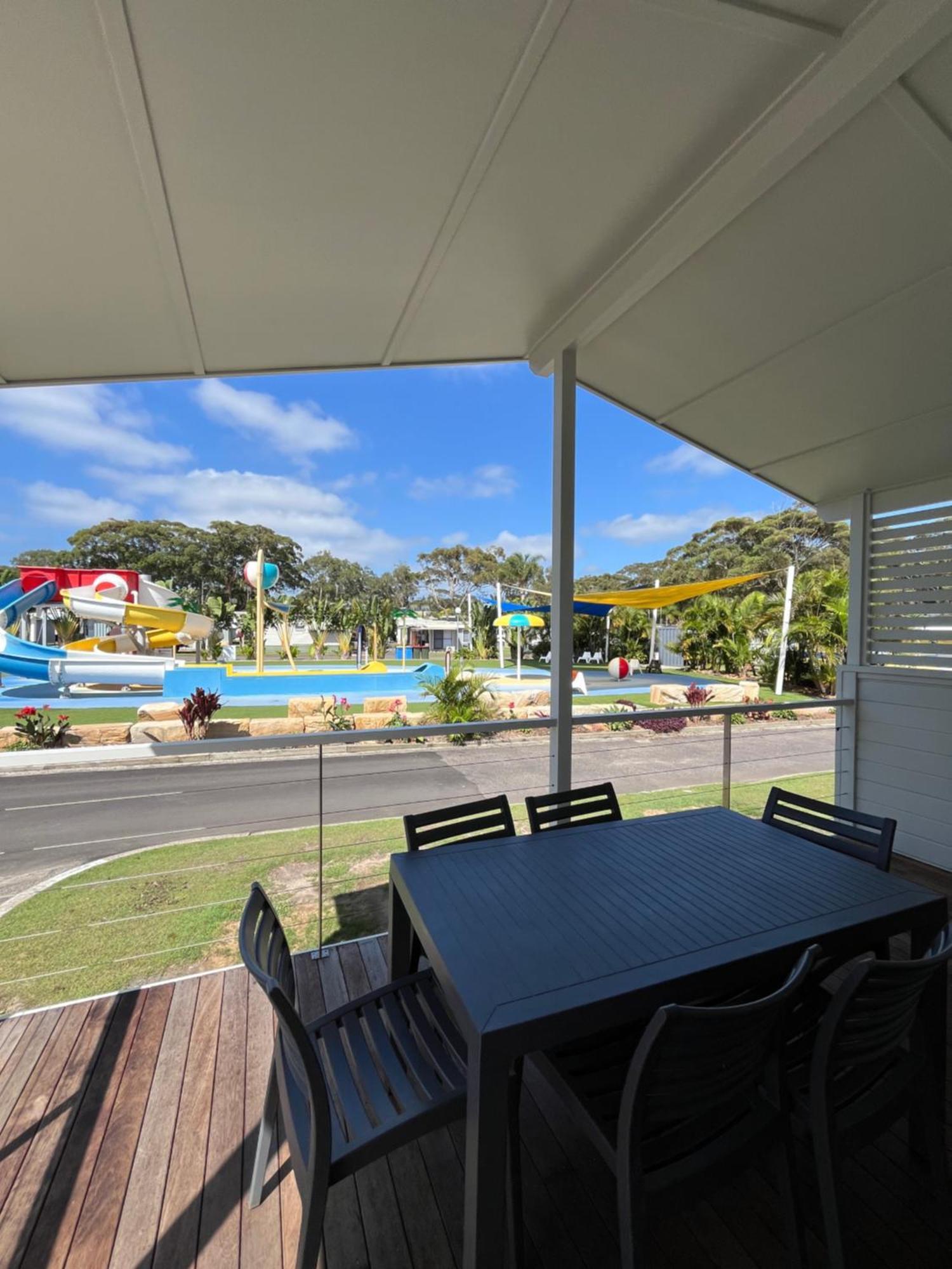 Shelly Beach Holiday Park Entrance Exterior photo