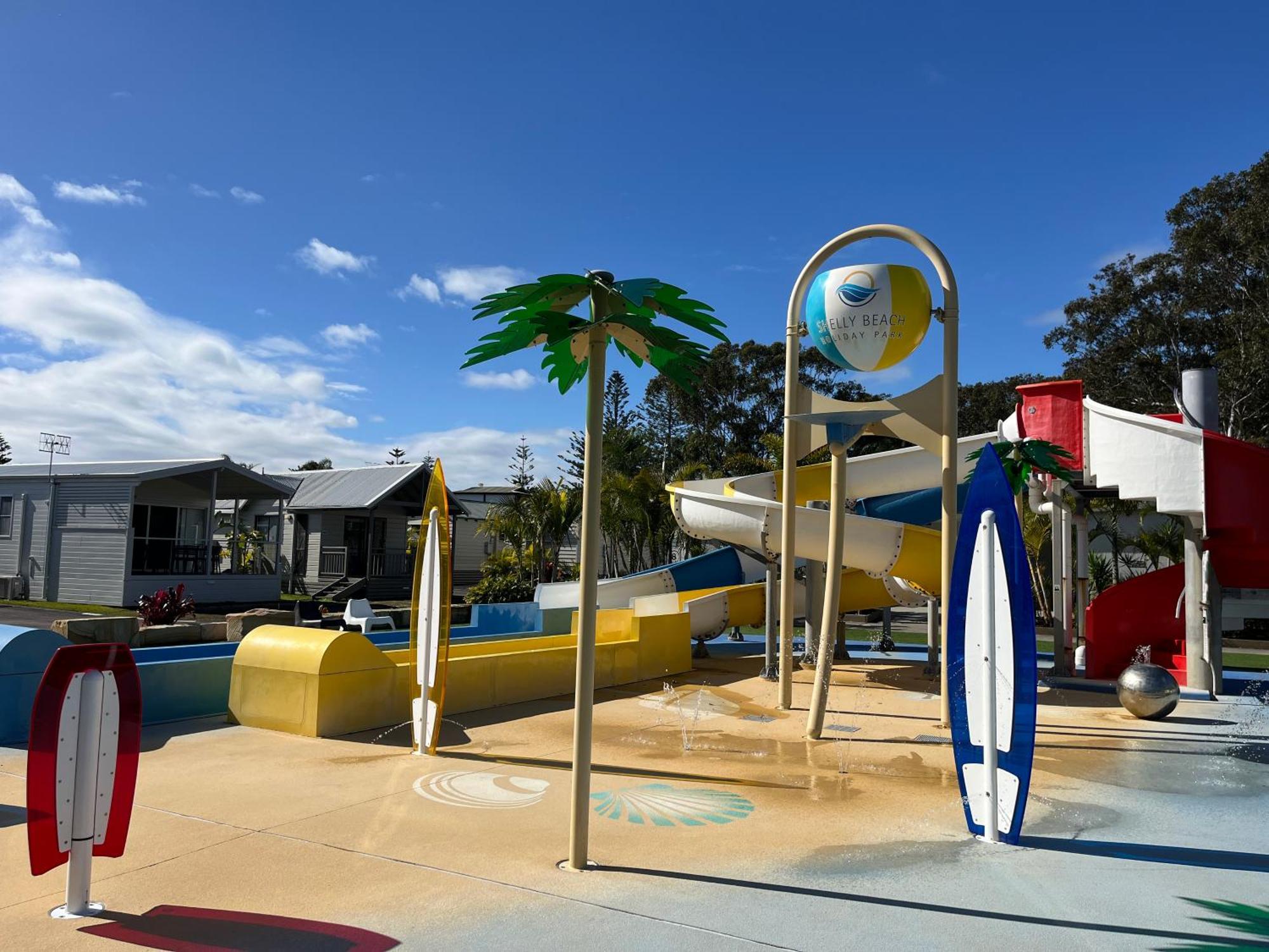 Shelly Beach Holiday Park Entrance Exterior photo